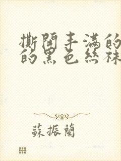 撕开丰满的老师的黑色丝袜