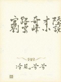 官路奇才陆羽和刘云峰小说