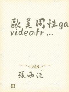 欧美同性gayvideofr…封面