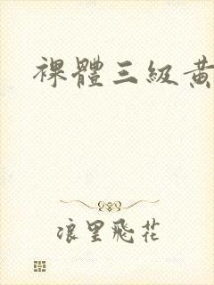 裸体三级黄色片