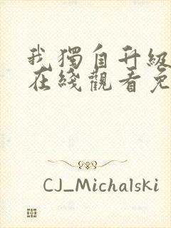 我独自升级漫画在线观看免费观看