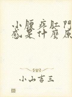 小腹疼肛门下坠感是什么原因