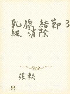 乳腺 结节 3级 消除