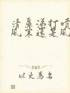 清鼻涕打喷嚏是风寒还是风热