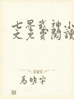 七界武神小说全文免费阅读