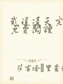 武道凌天完整版免费阅读封面