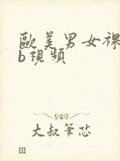 欧美男女裸体xb视频