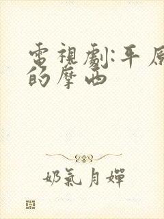 电视剧:平原上的摩西