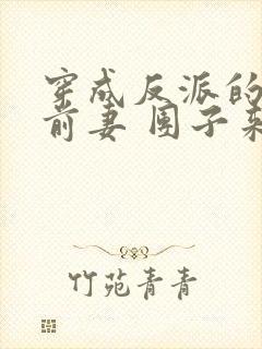 穿成反派的炮灰前妻 团子来袭封面