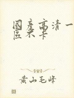 国产高清一区二区不卡