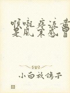 喉咙疼流黄鼻涕是风寒感冒还是风热感冒封面