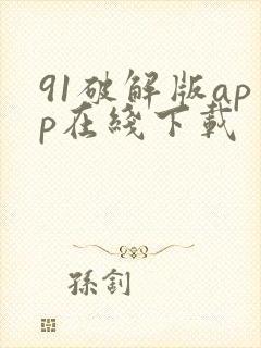 91破解版app在线下载封面