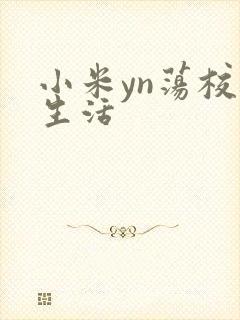 小米yn荡校园生活