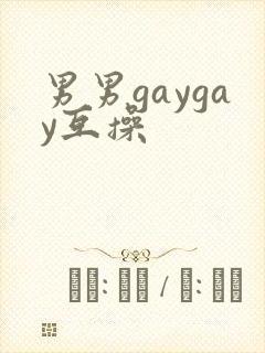 男男gaygay互操