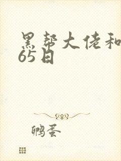 黑帮大佬和我365日