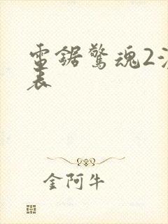 电锯惊魂2演员表封面