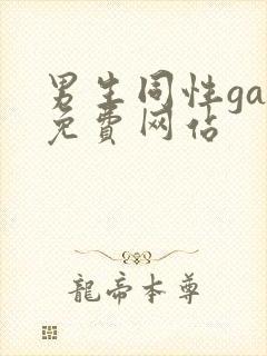 男生同性gay免费网站