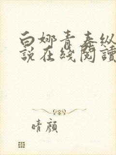 白娜青春纵横小说在线阅读