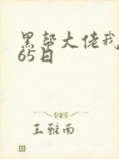 黑帮大佬我的365日