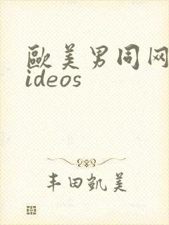 欧美男同网址videos封面