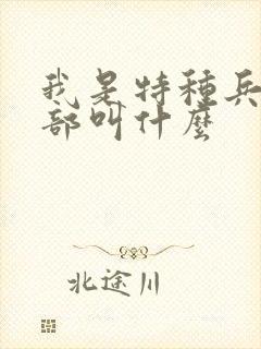 我是特种兵第五部叫什么