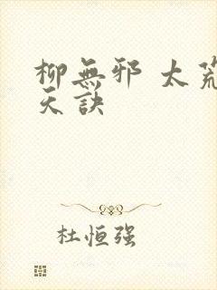 柳无邪 太荒吞天诀