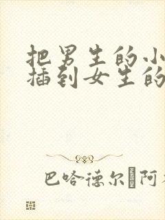 把男生的小鸡鸡插到女生的屁股里