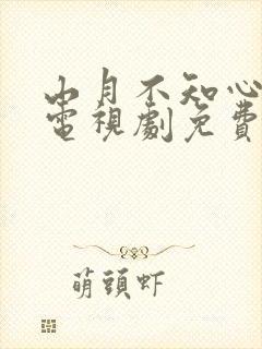 山月不知心底事电视剧免费观看全集