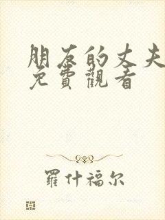 朋友的丈夫在线免费观看