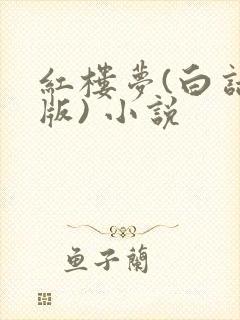 红楼梦(白话文版) 小说