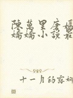 陈万里唐嫣然宋娇娇小说最新章节免费