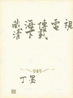 藏海传电视剧高清下载