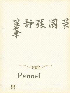 宁静张国荣刘德华