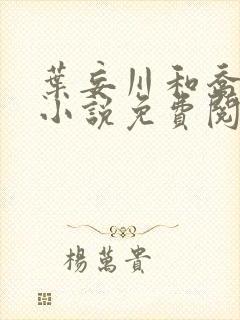 叶妄川和乔念的小说免费阅读全文