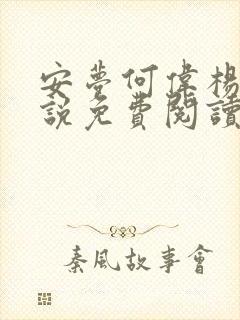 安梦何伟杨帅小说免费阅读