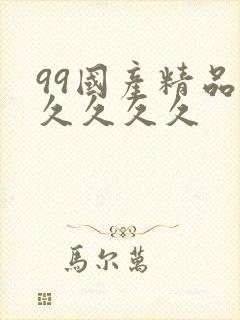 99国产精品久久久久久