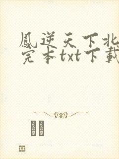 凤逆天下北月篇完本txt下载