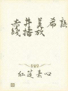 赤井美希熟女在线播放