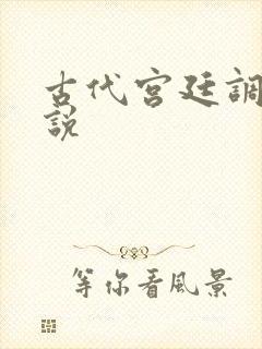 古代宫廷调教小说封面