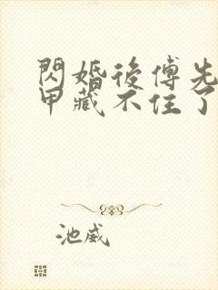 闪婚后傅先生马甲藏不住了 短剧