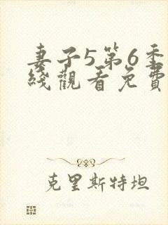 妻子5第6季在线观看免费