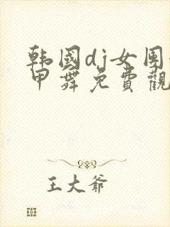 韩国dj女团卸甲舞免费观看完整版高清