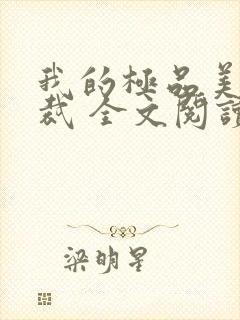 我的极品美女总裁 全文阅读