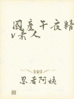 国产午夜精品av素人