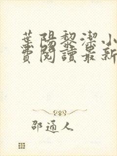 叶阳黎洁小说免费阅读最新章节更新封面