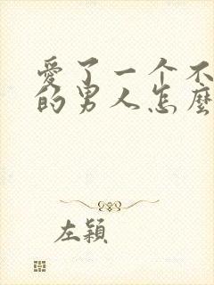 爱了一个不爱我的男人怎么办呢封面