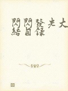 闪闪发光大团圆结目录