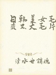 日韩美女毛片又爽又大毛片