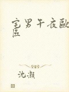 宅男午夜欧美一区