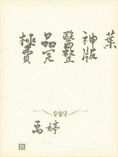 极品医神叶辰免费完整版封面